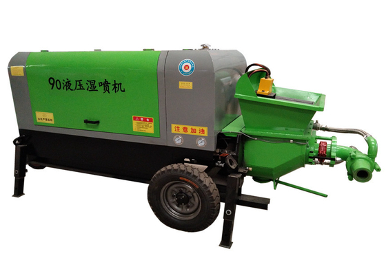 空気の22のKwのぬれた吹き付けコンクリート機械携帯用Gunite機械
