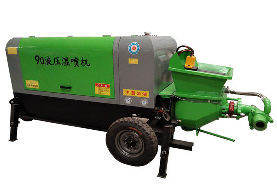 空気の22のKwのぬれた吹き付けコンクリート機械携帯用Gunite機械